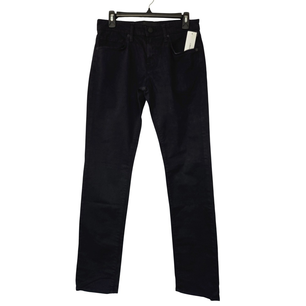 J Brand Kane Straight Fit Pants Double‎ Weave Twill Mens 29 Depth Black NEW $176